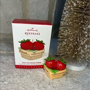 Hallmark Keepsake Ornament 
Pick you again, friend  
2015